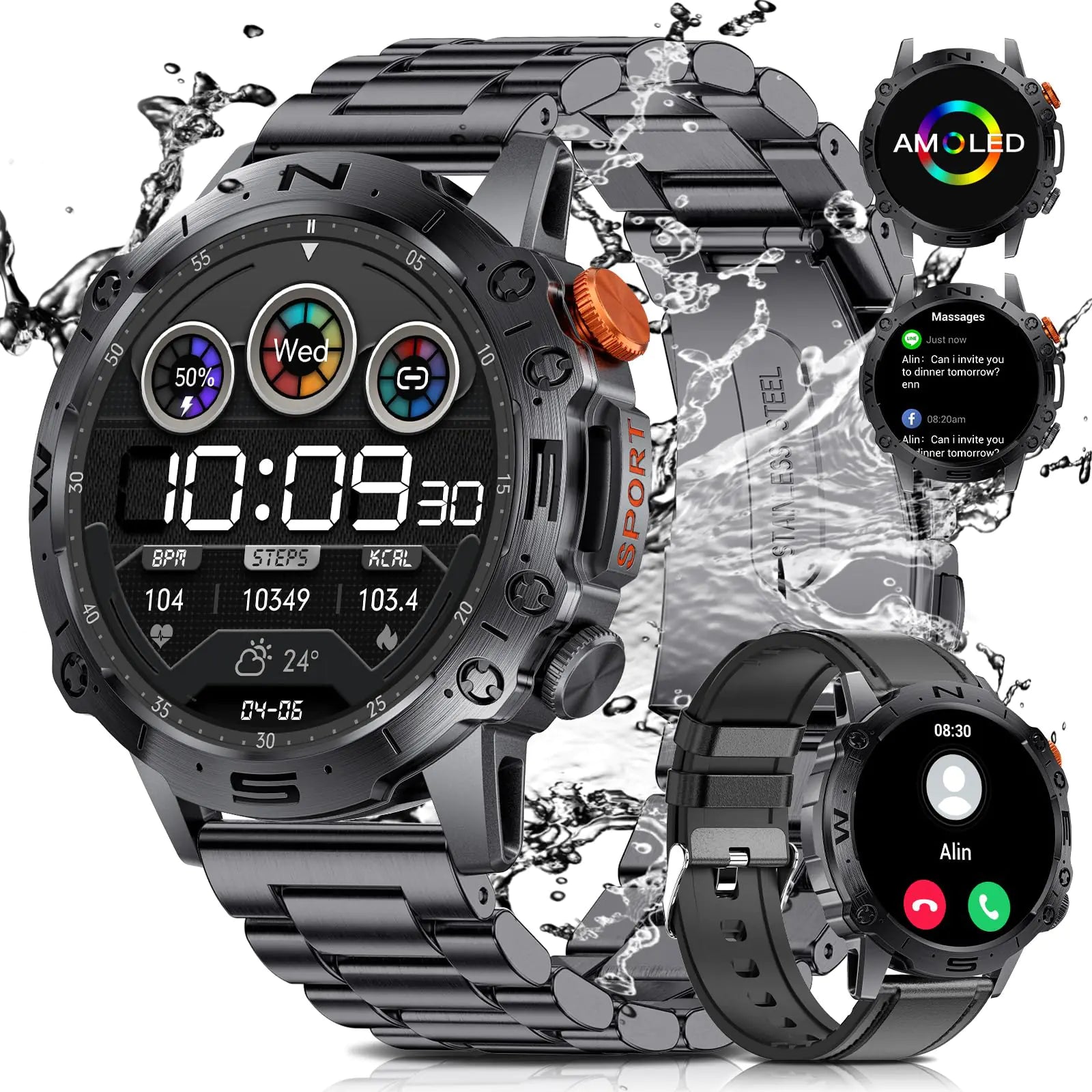 Military Smart Watches for Men