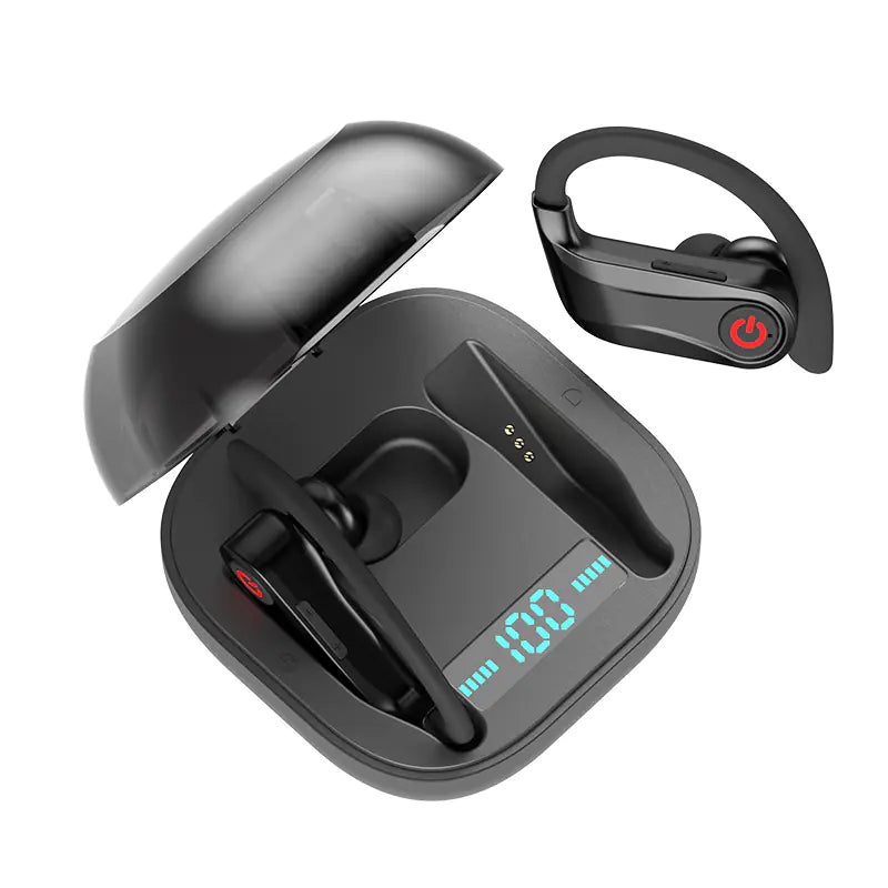 Bluetooth Earphones with Digital Display